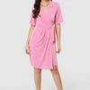Closet London Pink Slinky Wrap A-Line Mini Dress 1 Closet London Pink Slinky Wrap A-Line Mini Dress -Closet London Popular Shop Iv G8bbg 00405.1669823809