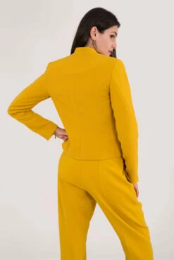 Closet London Yellow Biker Jacket -Closet London Popular Shop J5455 DSC 8554 02944.1569402747