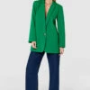 Closet London Green Oversized Blazer