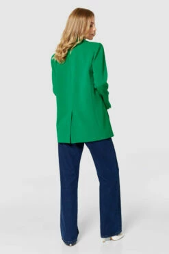 Closet London Green Oversized Blazer -Closet London Popular Shop J9736 GREEN 15102 36214.1692897079