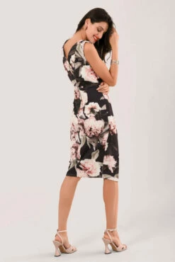 Closet London Navy Floral Draped Sleeveless Wrap Dress 8 Closet London Navy Floral Draped Sleeveless Wrap Dress -Closet London Popular Shop JD3970 DSC 6597 1 09219.1574766127
