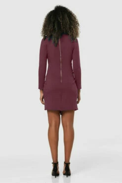 Closet London Maroon Blazer Dress -Closet London Popular Shop JD6523 20211130 Closet 1662 01722.1639566505.1280.1280 copy 2 29078.1653058687