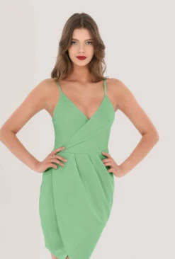 Closet London Green Wrap Pleated Mini Dress 10 Closet London Green Wrap Pleated Mini Dress -Closet London Popular Shop JD6946 DSC 2354 55478.1633090148.1280.1280 08283.1641910367