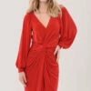 Closet London Red Twist Pencil Dress -Closet London Popular Shop JD7065 6444 79131.1633090172