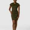 Closet London Khaki Bodycon Dress -Closet London Popular Shop JD7301 3864 71682.1633099966