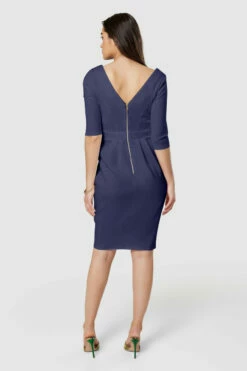Closet London Navy PencilMidi Dress -Closet London Popular Shop JD8129 20220621 Closet London 18910 278871 07655.1696411277
