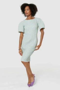Closet LondonMint Green V-Back Pencil Midi Dress 9 Closet LondonMint Green V-Back Pencil Midi Dress -Closet London Popular Shop JD8905 20220620 Closet London15692 18439.1674743041