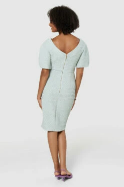 Closet LondonMint Green V-Back Pencil Midi Dress 10 Closet LondonMint Green V-Back Pencil Midi Dress -Closet London Popular Shop JD8905 20220620 Closet London15714 46057.1674743042