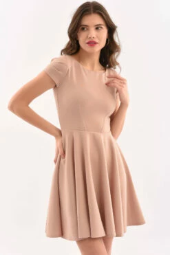 Closet London Blush Skater Dress -Closet London Popular Shop Jd7083 Blush DSC 5704 11714.1670846309