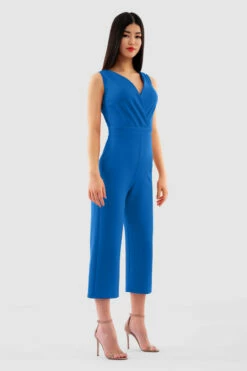 ClosetLondon Blue Royal Straight Leg Jumpsuit -Closet London Popular Shop Jt7087 Red DSC 6456 31177.1649779056.1280.1280 copy 3 70136.1653062100