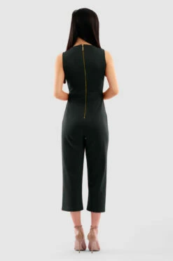 Closet London Black Straight Leg Jumpsuit -Closet London Popular Shop Jt7087 Red DSC 6459 88176.1649779084.1280.1280 copy 67500.1653062006