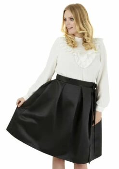 ClosetLondon CurvesSatin Skirt
