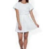 Closet London Ivory Panel Skirt -Closet London Popular Shop S786 WHITE FRONT FULL MODEL 34994.1633089941