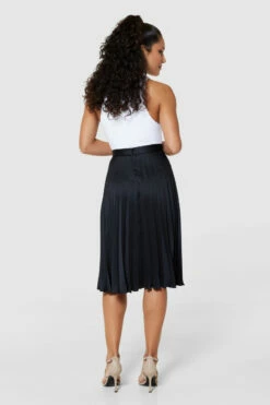 Closet London Petite Black Pleated Skirt -Closet London Popular Shop S8982 BLACK 0633 85571.1678814073