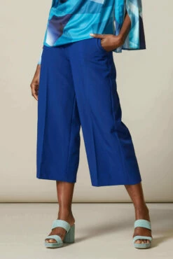 Closet London Blue Cropped Leg Trousers -Closet London Popular Shop T5003 19 02 25 Closet 0122 CROPPED 27512.1567580748