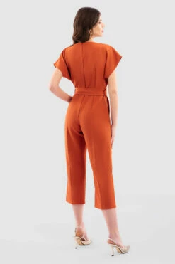 Closet London Rust KimonoSleeveJumpsuit 9 Closet London Rust KimonoSleeveJumpsuit -Closet London Popular Shop T7088 Rust DSC 6901 00453.1649691787