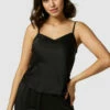 Closet London Black Cami Top
