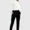 Closet London Black Straight Leg Trousers 2 Closet London Black Straight Leg Trousers -Closet London Popular Shop T7093 Black DSC 6518 61837.1673440700