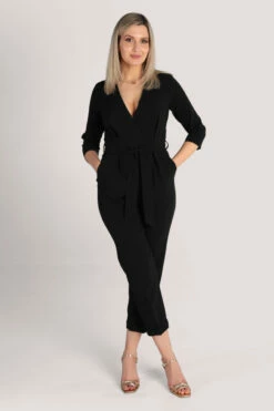 Closet LondonCross Over Jumpsuit Black
