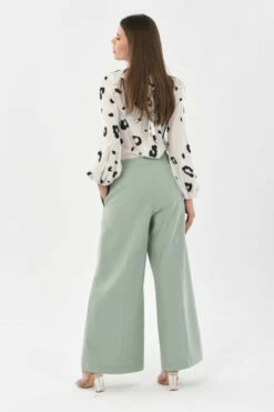 Closet London Green London Wide Leg Trousers -Closet London Popular Shop T7104 6535 1 64855.1622019548