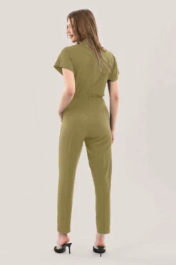 Closet London Green Wrap Front Kimono Jumpsuit -Closet London Popular Shop T7112 DSC 8714 10240.1624022651.1280.1280 copy 21 99155.1681383140