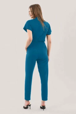 Closet London Blue Wrap Front Kimono Jumpsuit -Closet London Popular Shop T7112 DSC 8714 10240.1624022651.1280.1280 copy 2 08517.1653062530