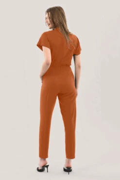 Closet LondonRust Wrap Front Kimono Jumpsuit -Closet London Popular Shop T7112 DSC 8714 10240.1624022651.1280.1280 copy 3 40353.1653062610