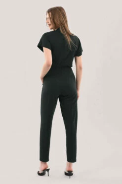 Closet London Black Wrap Front Kimono Jumpsuit -Closet London Popular Shop T7112 DSC 8714 10240.1624022651.1280.1280 copy 29297.1653062495