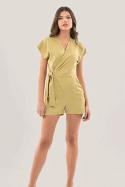 Closet LondonKhakiWrap Kimono Playsuit -Closet London Popular Shop T7118 DSC 8394 94970.1624022816 76640.1628005471