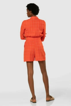 Closet London Orange Tuxedo Print Playsuit 11 Closet London Orange Tuxedo Print Playsuit -Closet London Popular Shop T7809 20210907 Closet London119581 02374.1644501756
