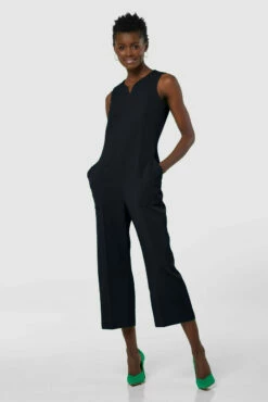 Closet London Black Sleeveless Jumpsuit -Closet London Popular Shop T7987 20211026 Closet London1396 88590.1652350624.1280.1280 12162.1653988793