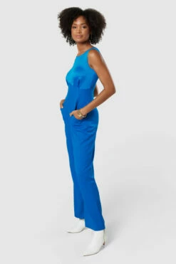 Closet London Blue Jumpsuit -Closet London Popular Shop T8342 20220621 Closet London 18470 43398.1656589996