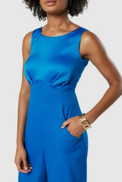 Closet London Blue Jumpsuit -Closet London Popular Shop T8342 20220621 Closet London 18487 36711.1656589985