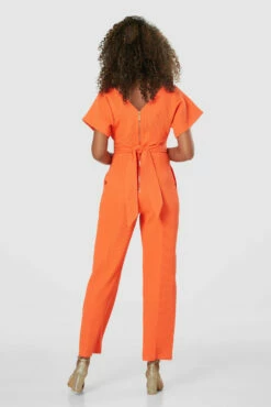 Closet London Orange Kimono Jumpsuit -Closet London Popular Shop T8358 20220118 Closet 0344 59596.1652356451