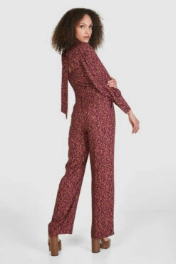 Closet London Multi Print High Neck Jumpsuit -Closet London Popular Shop T8628 27 66352.1663857814