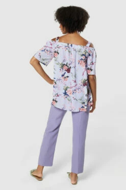 Closet London Multi Floral Gathered Strap Top -Closet London Popular Shop T8930 unknown info 20220621 Closet London 18812 79786.1656594746