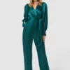 Closet London TealWrap Jumpsuit -Closet London Popular Shop T9924 TEAL 20230405 Closet London0305 38290.1697816029