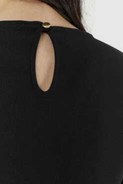 Closet London Black Volant Sleeve Blouse 13 Closet London Black Volant Sleeve Blouse -Closet London Popular Shop b2827 black flute sleeve blouse 4 66956.1567600629