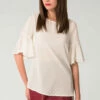 Closet London White Frill Sleeve Top