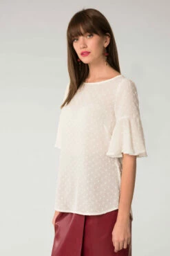 Closet London White Frill Sleeve Top -Closet London Popular Shop b3808 dsc 5954 19807.1653568365