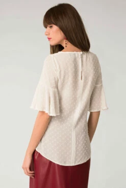 Closet London White Frill Sleeve Top -Closet London Popular Shop b3808 dsc 5962 60983.1567335411