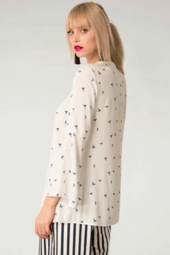 Closet London White Flared Sleeve Tunic Top -Closet London Popular Shop b3858 dsc 6320 21768.1567335450