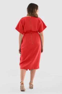 Closet CurvesRed Kimono Wrap Dress -Closet London Popular Shop hxlA6FWQ 72538 copy 21 22433.1695287632