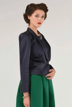 Closet London Navy Single Button Jacket -Closet London Popular Shop j4310 4 39519.1567336354