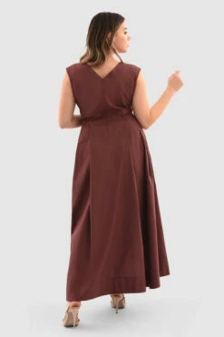 Closet London Curves Chocolate High Low Dress -Closet London Popular Shop oC9WBz A 79233.1650633158