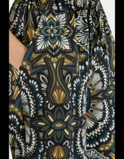 Multi Floral Wide Leg Jumpsuit 7 Multi Floral Wide Leg Jumpsuit -Closet London Popular Shop t234b tribal print tie front jumpsuit 4 28441.1567528222