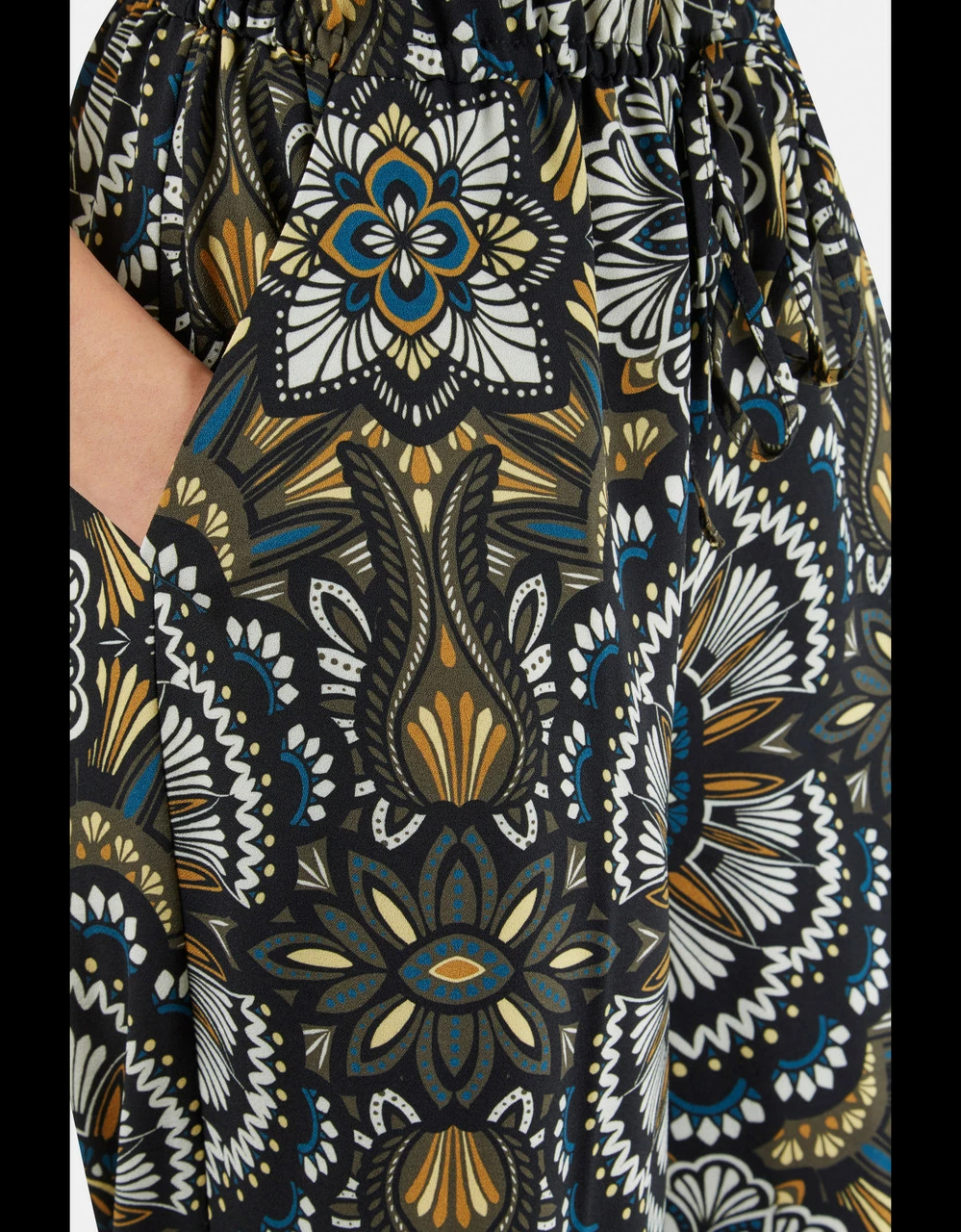 Multi Floral Wide Leg Jumpsuit 5 Multi Floral Wide Leg Jumpsuit - Image 3