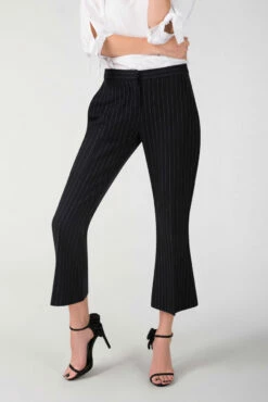 Closet London Navy Flared Hem Trouser -Closet London Popular Shop t3446 dsc 3945 75138.1566138979