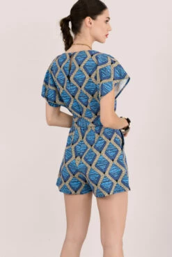 Printed Kimono Playsuit -Closet London Popular Shop t5213 dsc 6437 78117.1566150920