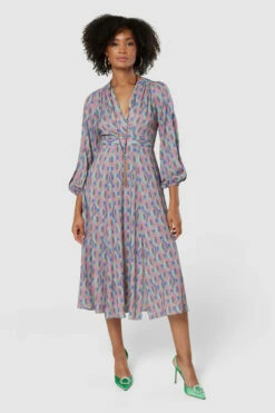 Closet London Purple Multifull Skirt Wrap Midi Dress 8 Closet London Purple Multifull Skirt Wrap Midi Dress -Closet London Popular Shop wMVVeJic 43969.1673621018